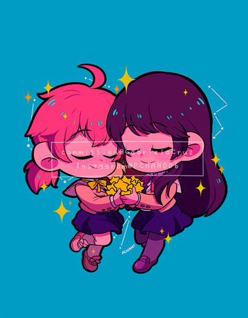 2 Chibis $45 usd